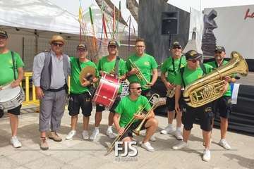  La chiquillería se purifica contra la pandemia en Lomo Magullo/Francisco Javier Santana.